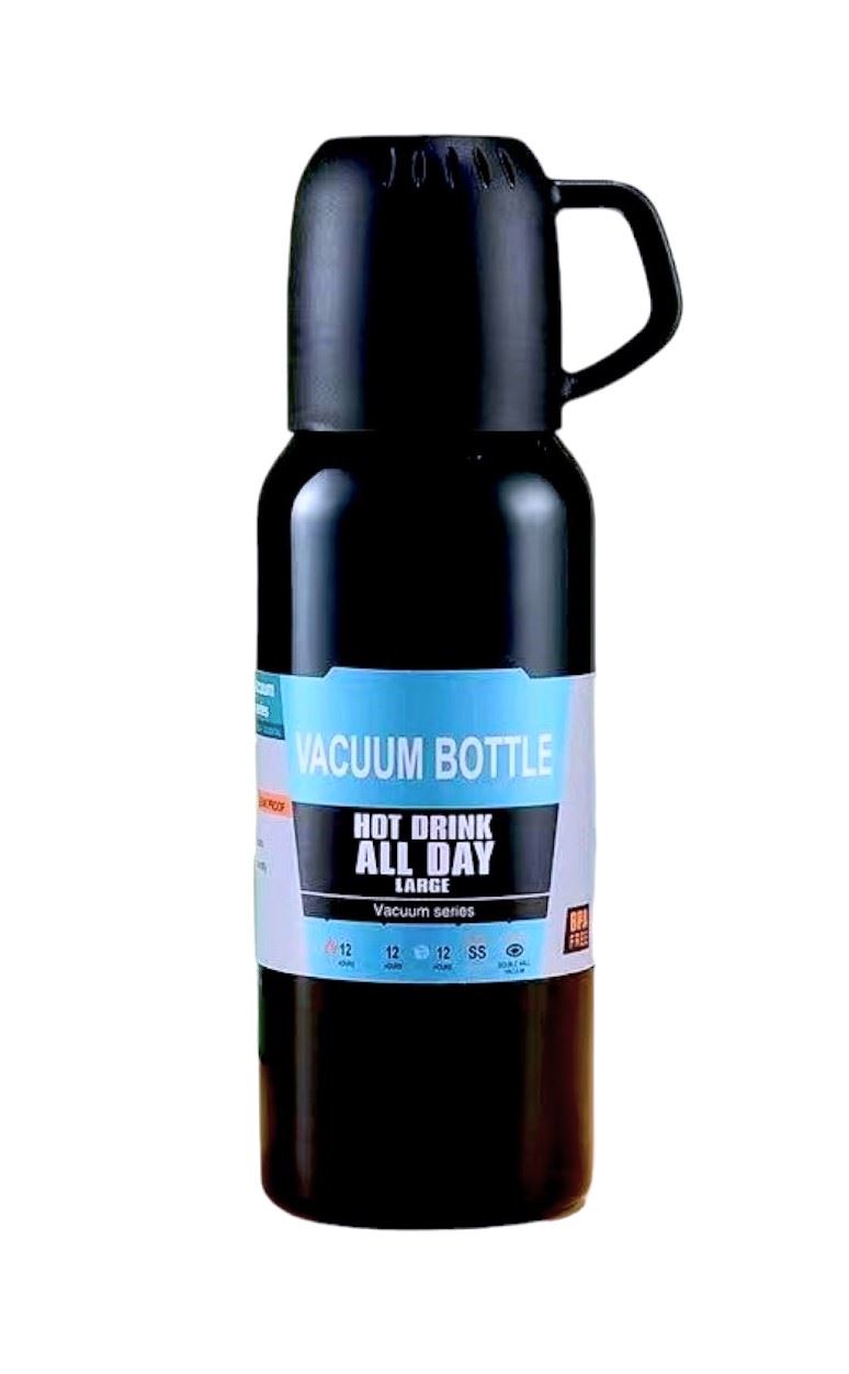 TERMO CON 3 TAZAS CAJA INDIVIDUAL negro